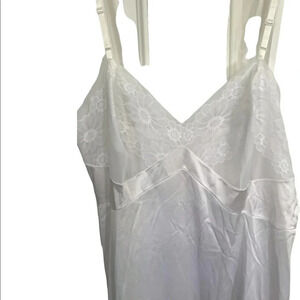 Vintage Lace Floral Slip Dress